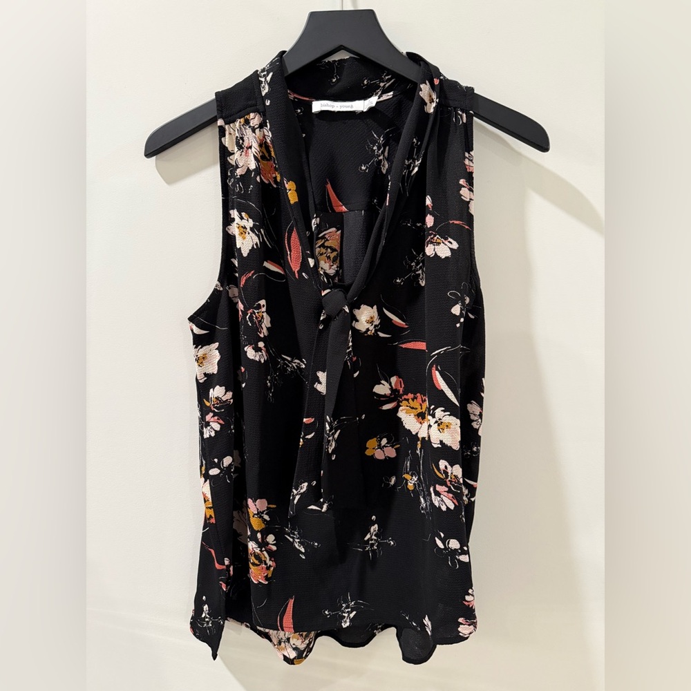 NWOT Bishop + Young Floral Blouse